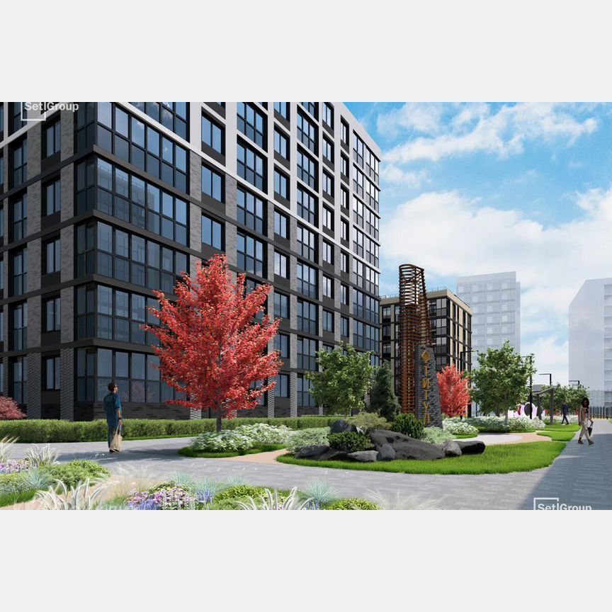 1-к. квартира, 33,7 м², 4/12 эт.
