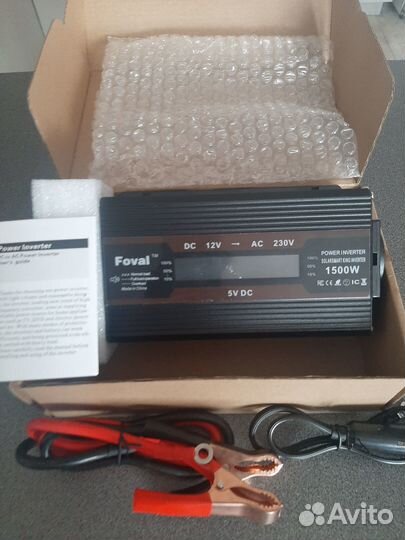 Инвертор автомобильный 1500 wt