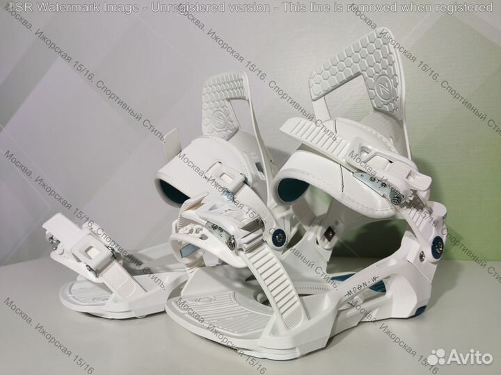 Крепления для сноуборда nidecker muon-W white NEW