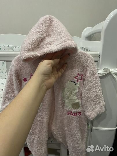 Махровый комбинезон 62