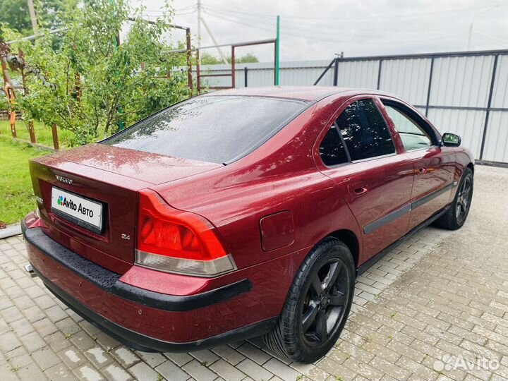 Volvo S60 2.4 AT, 2003, 287 000 км