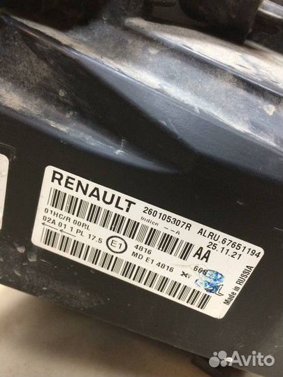 Фара правая Renault Arkana