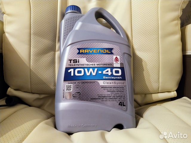 Масло Моторное Ravenol TSI 10W-40 4литр 1112110004