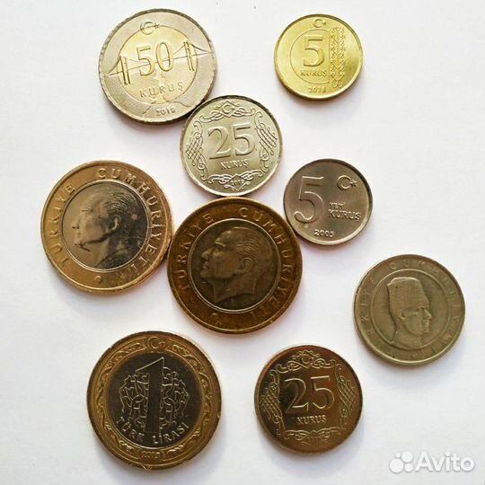 Монеты Турции
