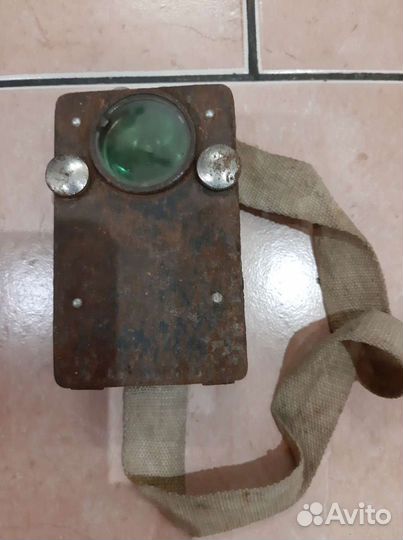 Фонарик старый военный