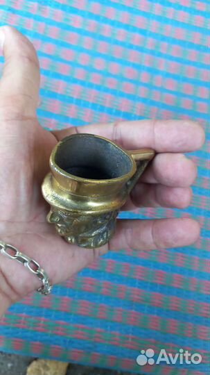 Пепельница бронза
