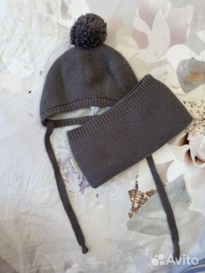 Комплект шапка и снуд mansita