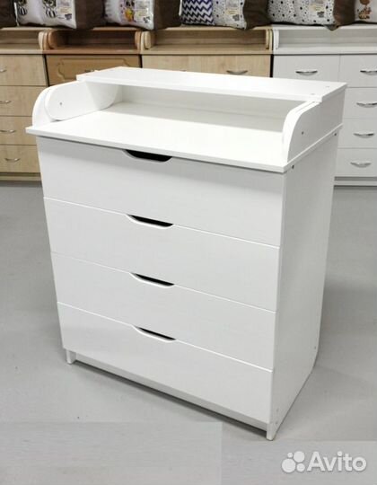 Детский пеленальный комод Соня 80/4 Люкс (4 ящика)