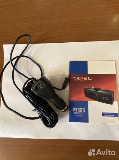 Видеорегистратор texet full HD 1080P DVR-602FHD