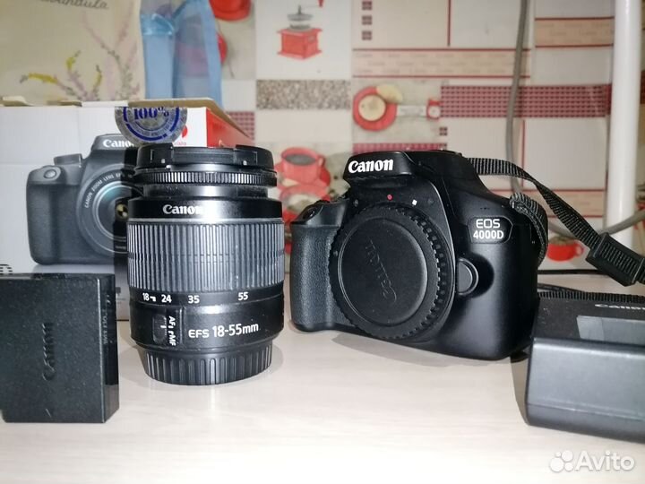 Зеркальный фотоаппарат Canon EOS 4000D Kit 18-55
