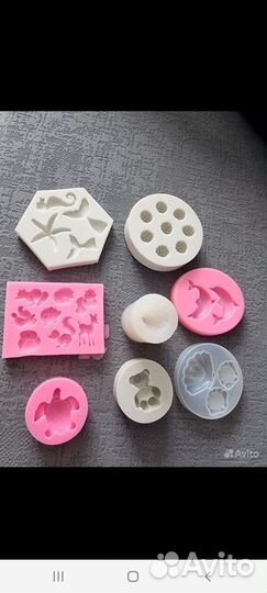 Формы,красители для мыла и бомбочек