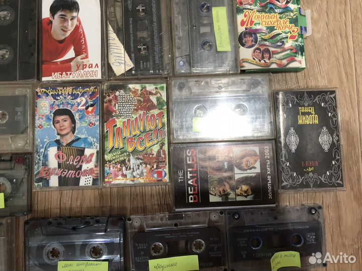 Аудиокассеты 80х годов