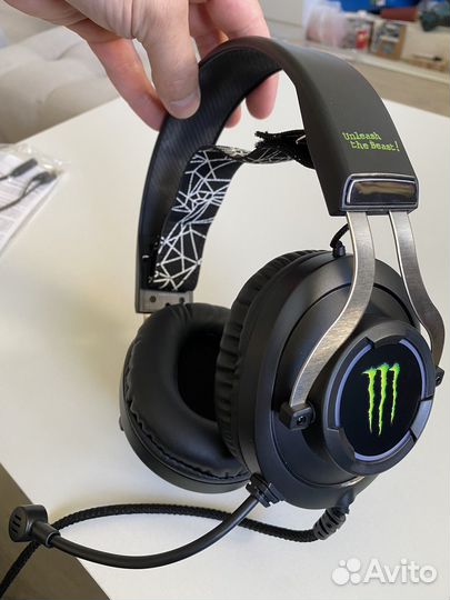 Игровые наушники с микрофоном