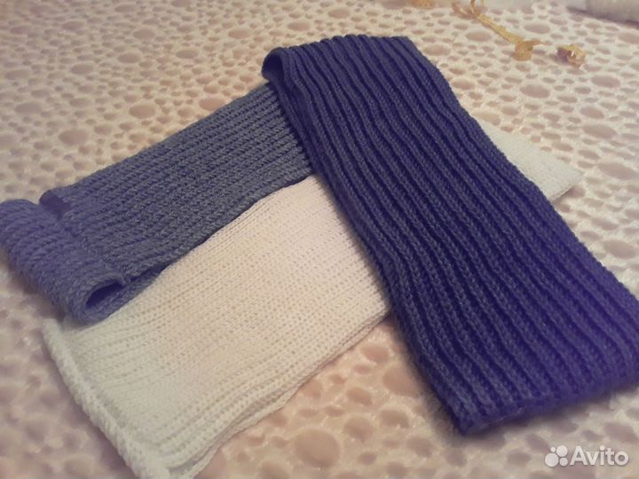 Шарф снуд вязаный
