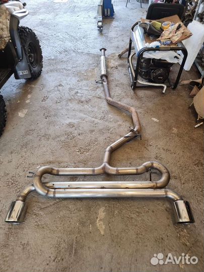 Прямоточный выхлоп Kia ProCeed JD GT