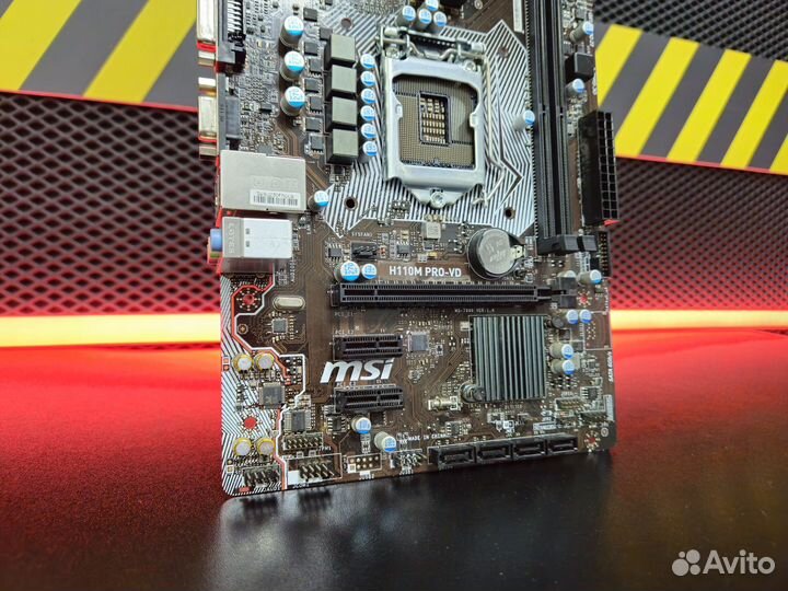 Материнская плата MSI H110 1151