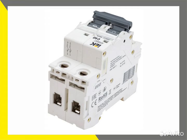 Armat Автоматический выключатель M06N 2P C 40А IEK