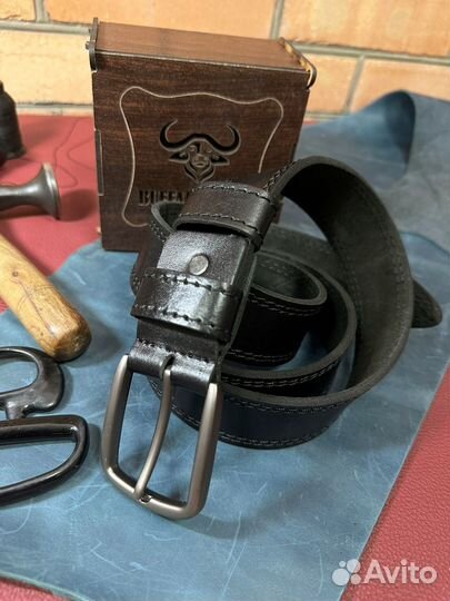 Ремень кожаный мужской