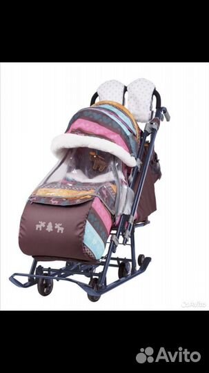 Коляска санки