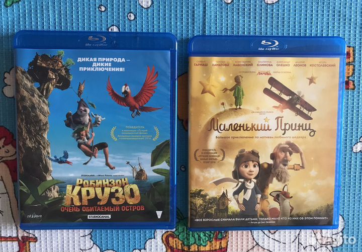 Фильмы и мульфильмы лицензия Blu-ray