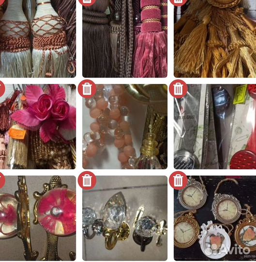 Кисти для штор,рамки