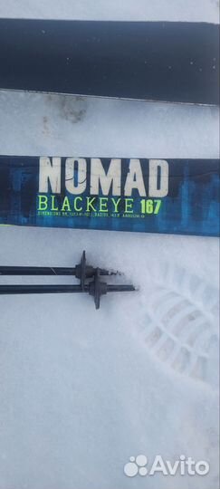 Горные лыжи atomic nomad blackeye 167