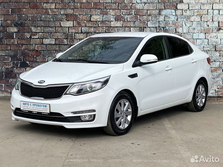 Kia Rio 1.6 AT, 2016, 90 500 км
