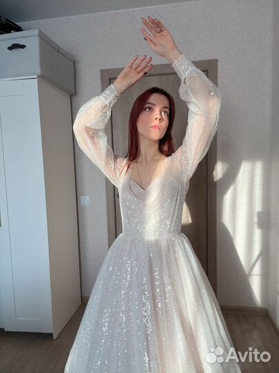 Платье выпускное свадебное
