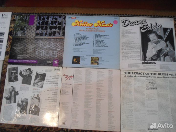 Виниловые пластинки импортные