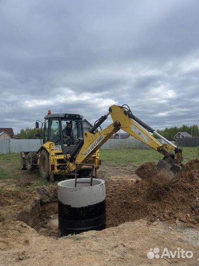 Услуги экскаватора погрузчика от