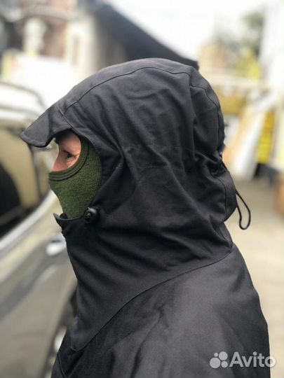 Костюм горка 5 демисезон чёрная, на флисе