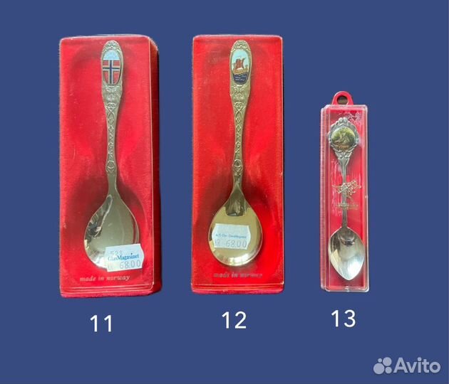 Сувенирные брелоки, ложки и колокольчики