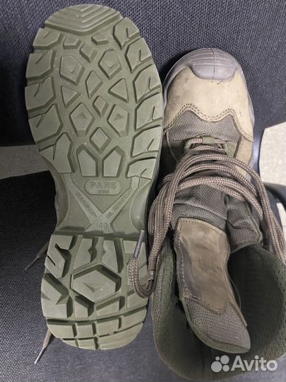 Ботинки берцы mimicrya, размер 4o, зеленый