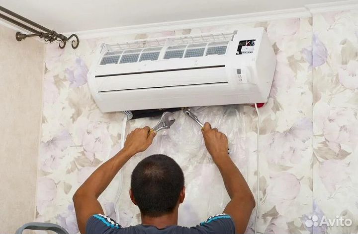 Установка Кондиционеров Закладка Трасс Обслуж