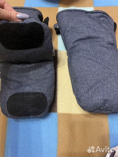 Муфта варежки на коляску