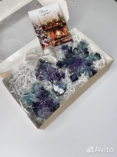 Набор елочных украшений