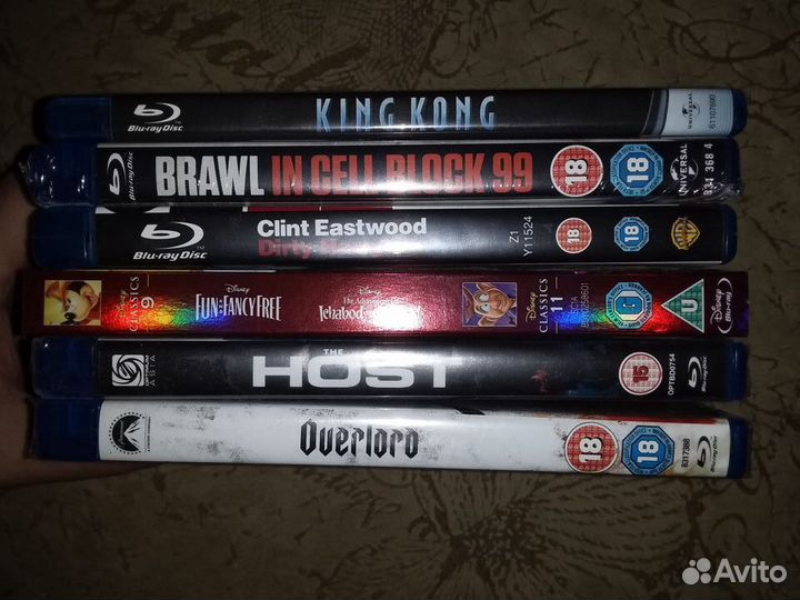 Фильмы на BLU RAY (Лицензия/Импорт)