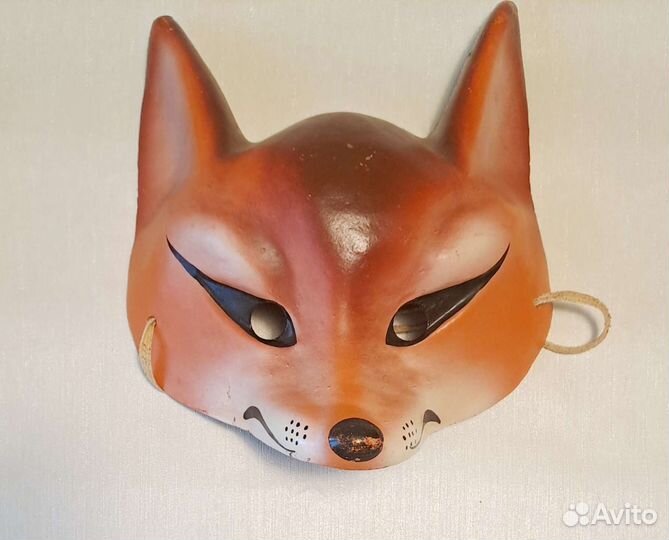 Маска новогодняя карнавальная СССР