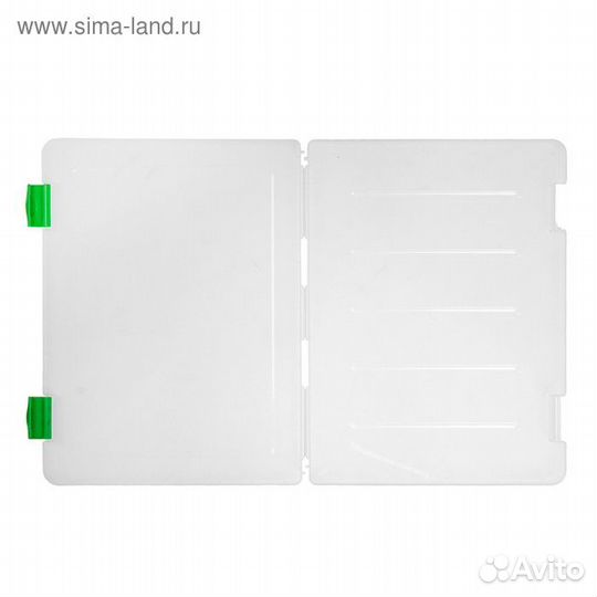 Папка для документов А4, с зелеными защелками, 230