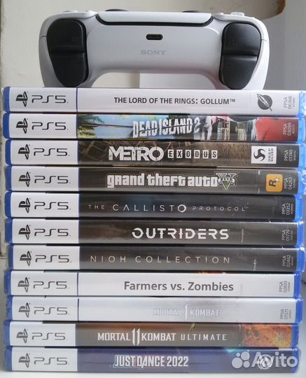 Игры для PS5 геймпад