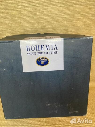 Кувшин со стаканами богемия