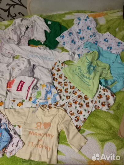 Детские вещи пакетом на мальчика от 0 до 3 мес