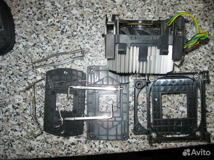 Радиаторы разные и детали от проц. кулеров