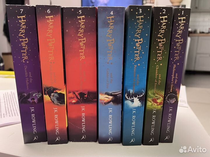 J. K. Rowling Harry Potter книги на английском