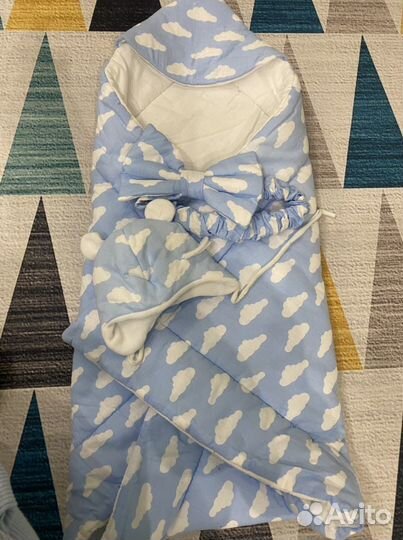 Конверт на выписку одеяло