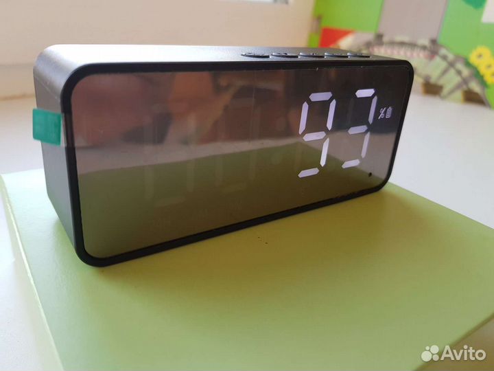 Блютуз колонка новая радио термометр