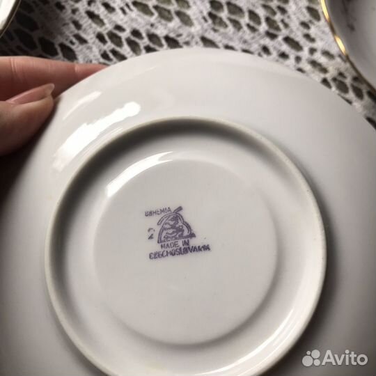 Чайные блюдца чехословакия