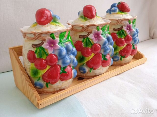 Керамические банки для сыпучих продуктов