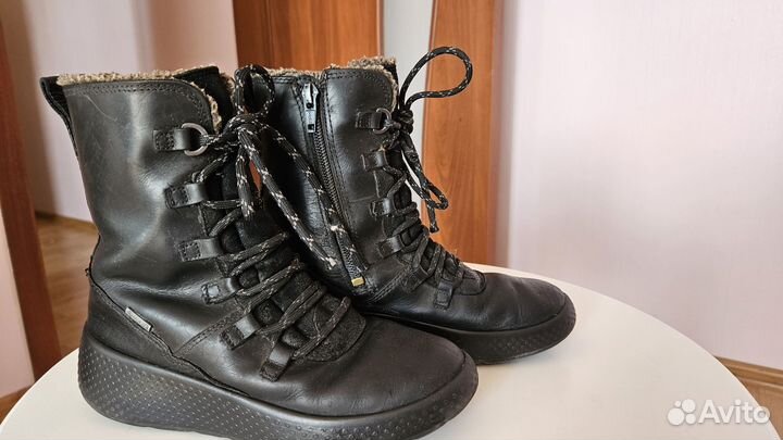 Ботинки сапоги ecco