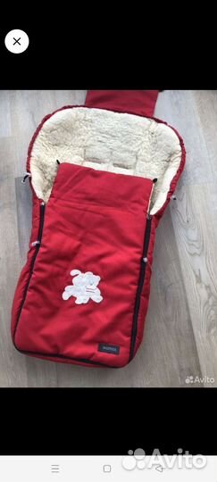 Зимний конверт в коляску